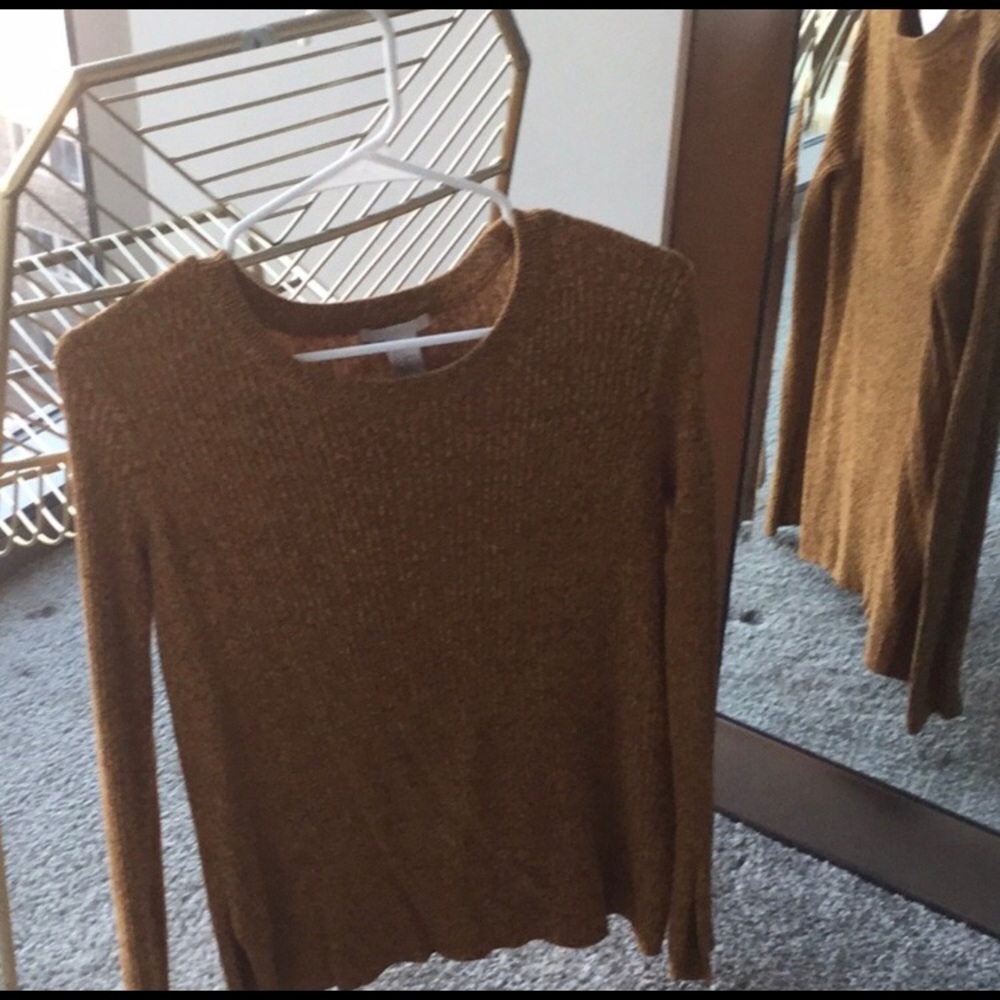 H&M Trendy ~Mixed Mustard Knit